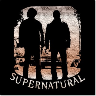SPN - SAM AND DEAN STONE Posters and Art